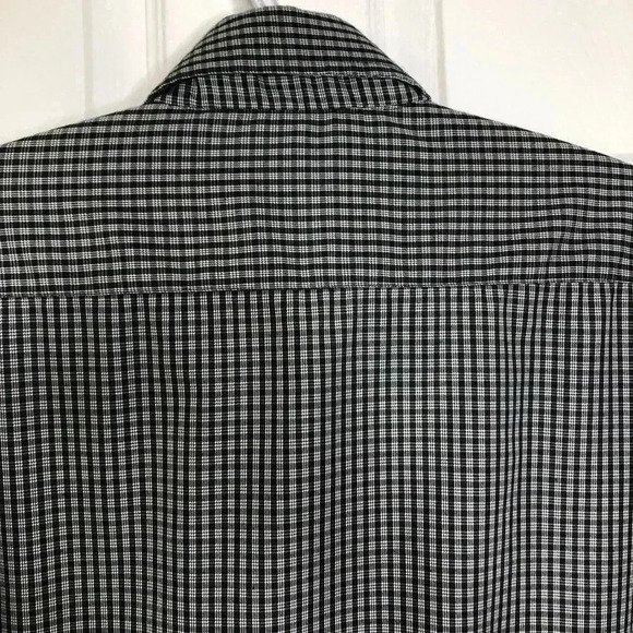 Black & White Dress Shirt Size Large - Picture 13 of 16